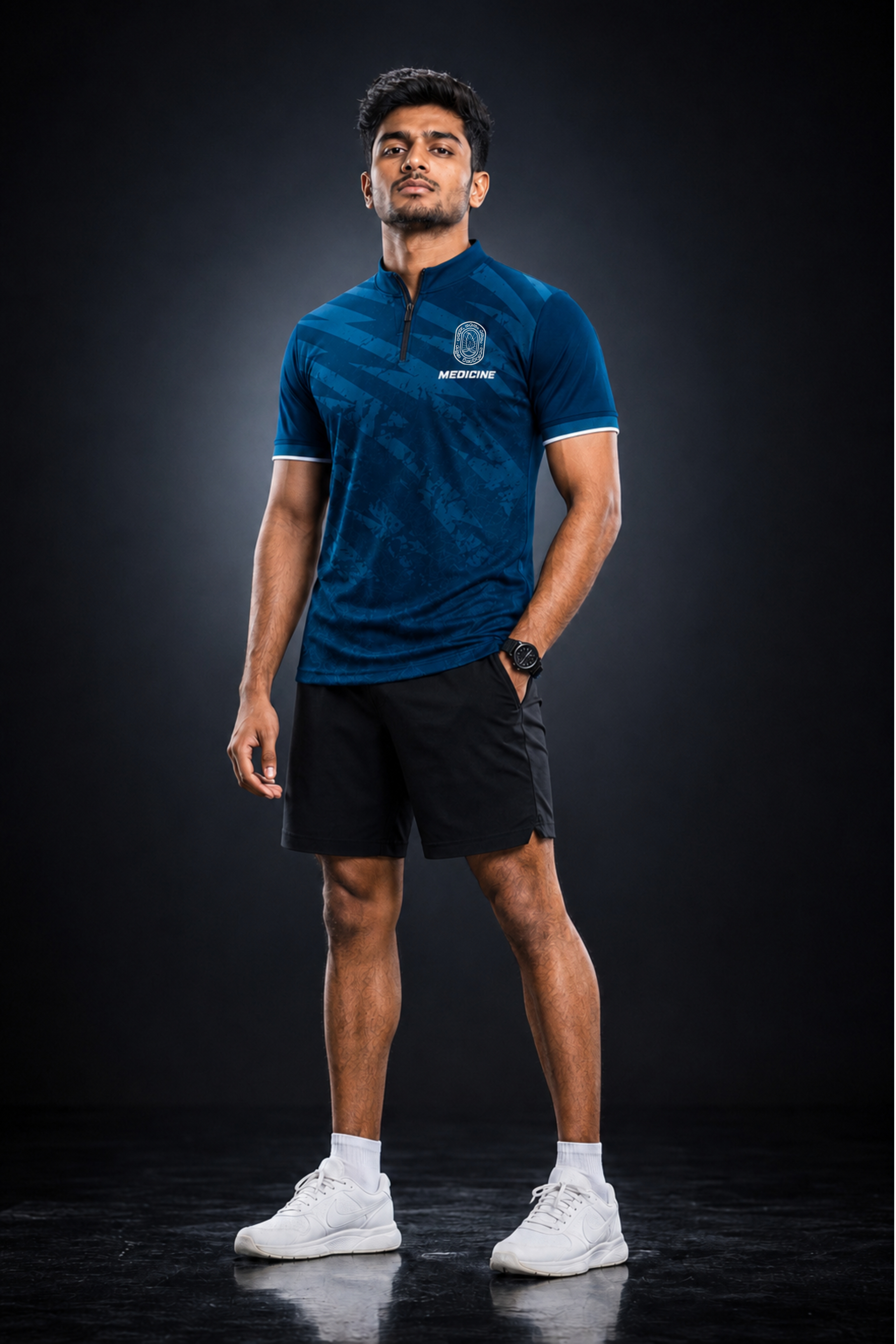 Sports Club Faculty of Medicine jersey, front view, studio shot